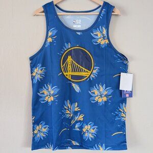 NWT Steph Curry #30 Floral Mesh Player Tank Golden State Warriors NBA Ultra Game